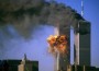 Twin Towers in fiamme dopo lo schianto dei due aerei.